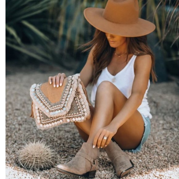 S. the Widow Shoes - FELICITY Suede Western Boots